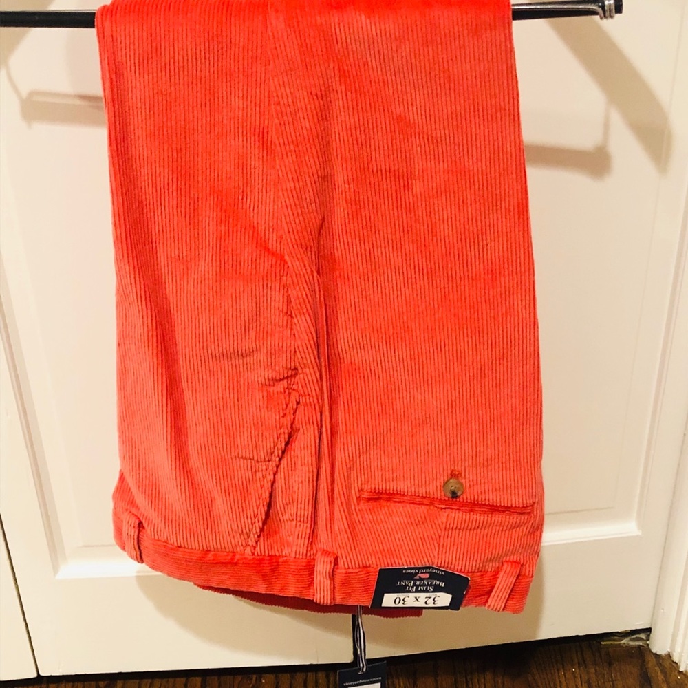 Vineyard Vines Slim-Fit Corduroy Breaker Pant